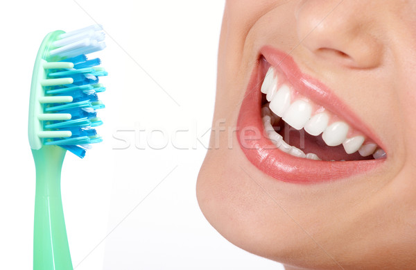 Stock photo: Healthy teeth