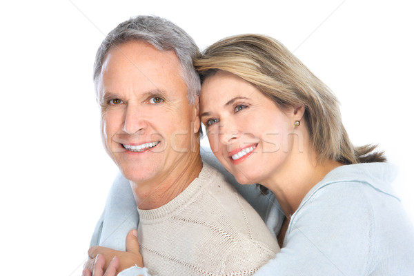 seniors couple Stock photo © Kurhan