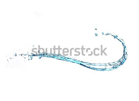 Blauw witte water natuur achtergrond Stockfoto © Kurhan
