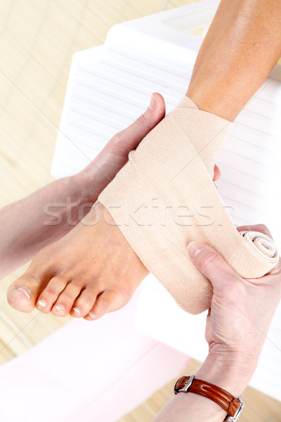 Foot pain Stock photo © Kurhan