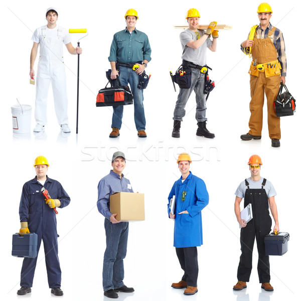 Contractors workers people. Stock photo © Kurhan