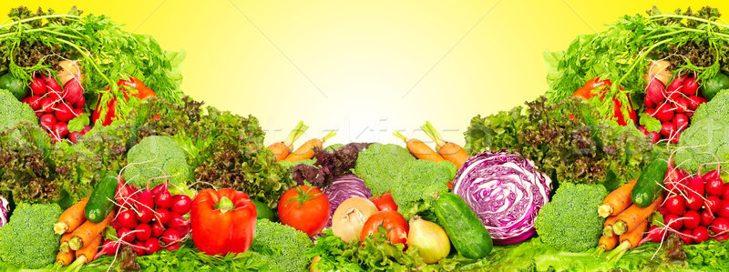 Fresh vegetables and fruits. Stock photo © Kurhan