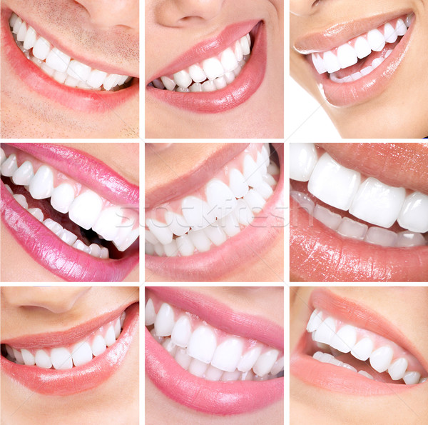Smile and teeth. Stock photo © Kurhan