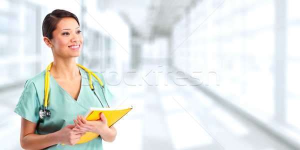 Doctor woman Stock photo © Kurhan