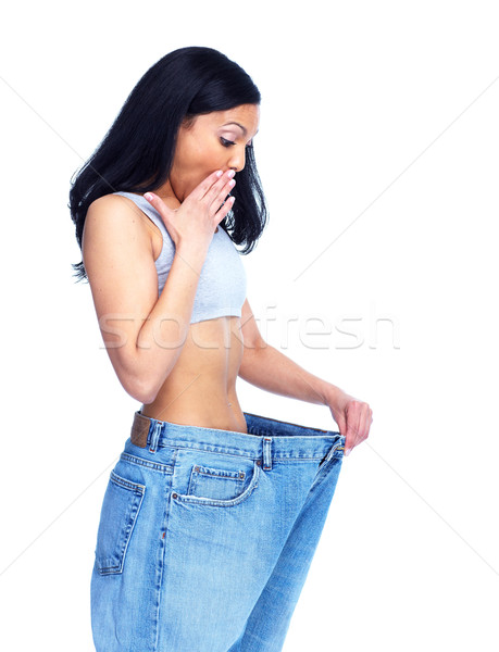 Fitness woman. Stock photo © Kurhan