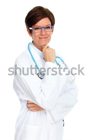 Mature medical doctor woman. Stock photo © Kurhan