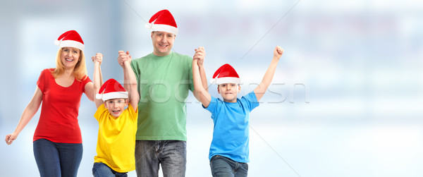 Happy Christmas people. Stock photo © Kurhan