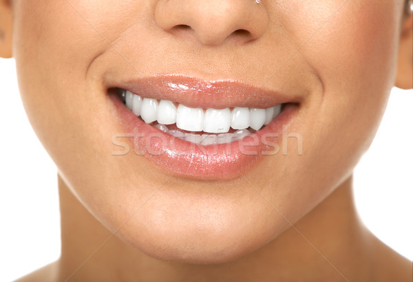 woman teeth Stock photo © Kurhan