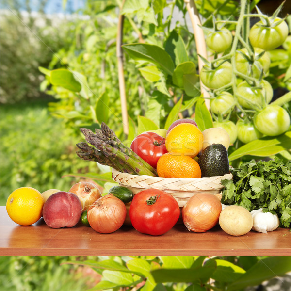 Set of vegetables. Stock photo © Kurhan