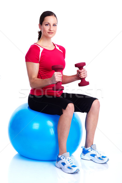 Gym, Fitness, healthy lifestyle. Stock photo © Kurhan
