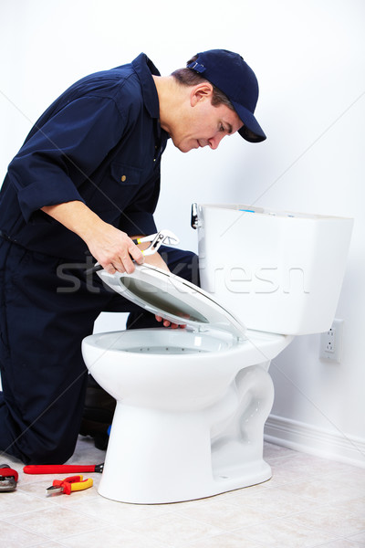 Professional plumber. Stock photo © Kurhan
