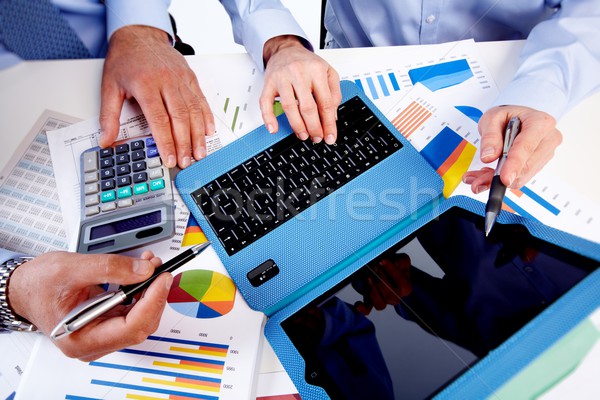 Hands of business people Stock photo © Kurhan