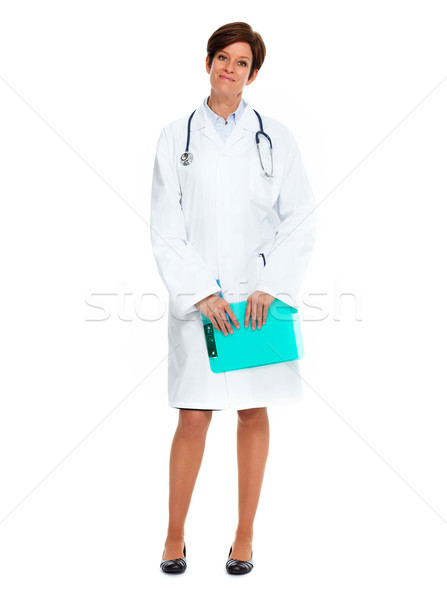 Mature medical doctor woman. Stock photo © Kurhan