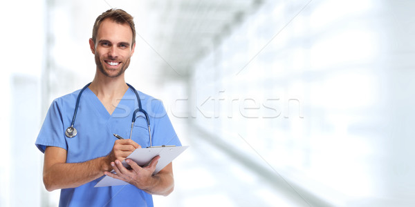 Doctor nurse. Stock photo © Kurhan