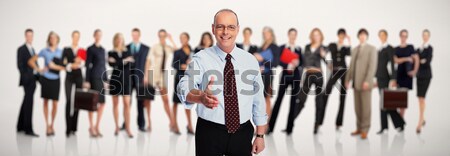 Foto stock: Gente · de · negocios · grupo · empleado · personas · equipo · de · negocios · aislado