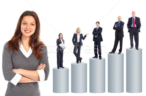  Business people team Stock photo © Kurhan