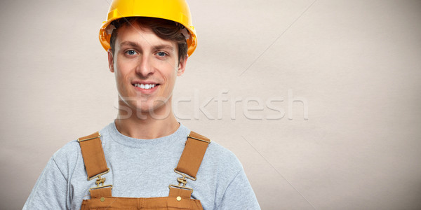 Construction worker. Stock photo © Kurhan