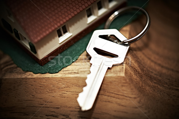 Family house and key. Stock photo © Kurhan
