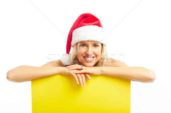 Christmas woman Stock photo © Kurhan