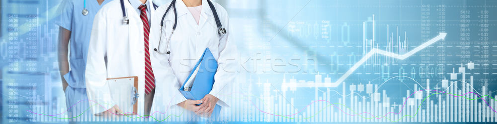 Gyógyszeripari kutatás orvos egészségügy orvosi befektetés Stock fotó © Kurhan