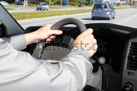 Hand cleaning car. Stock photo © Kurhan