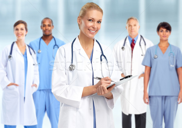 группа медицинской врачи красивой врач женщину Сток-фото © Kurhan