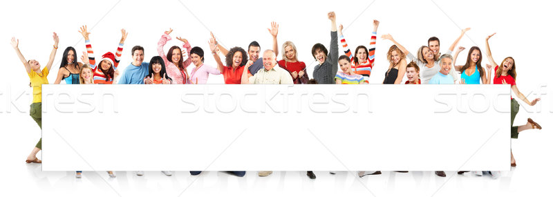 Happy people Stock photo © Kurhan