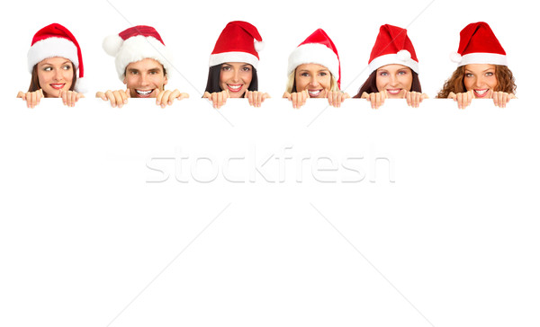 Christmas people Stock photo © Kurhan