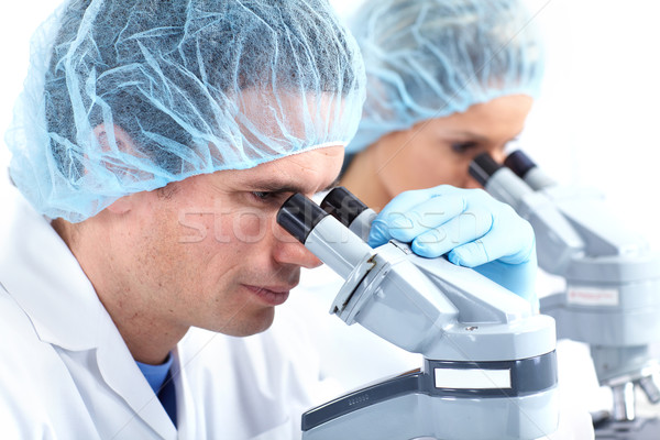 商業照片: 實驗室 · 科學 · 團隊 · 工作的 · 女子 · 男子