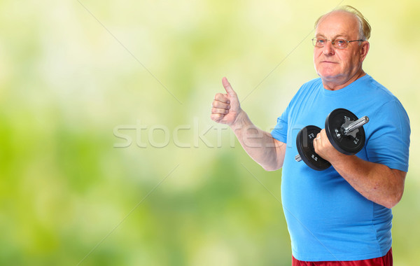 [[stock_photo]]: Supérieurs · homme · santé · fitness · sport