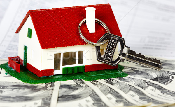Family house and key. Stock photo © Kurhan