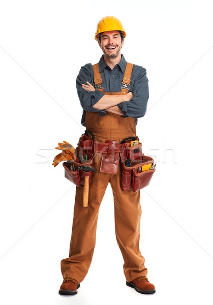 Construction worker. Stock photo © Kurhan