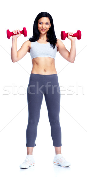 Fitness woman. Stock photo © Kurhan