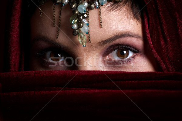 eastern eyes Stock photo © Kurhan