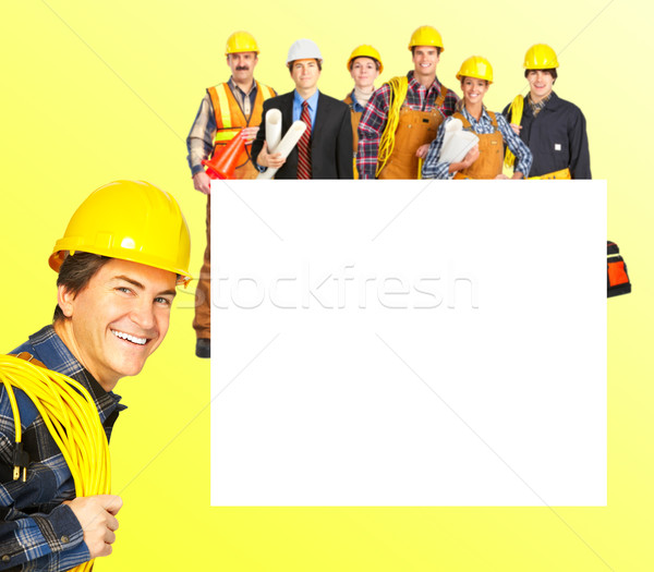 Industrial workers  Stock photo © Kurhan