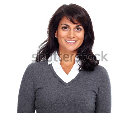 Beautiful business woman. Stock photo © Kurhan