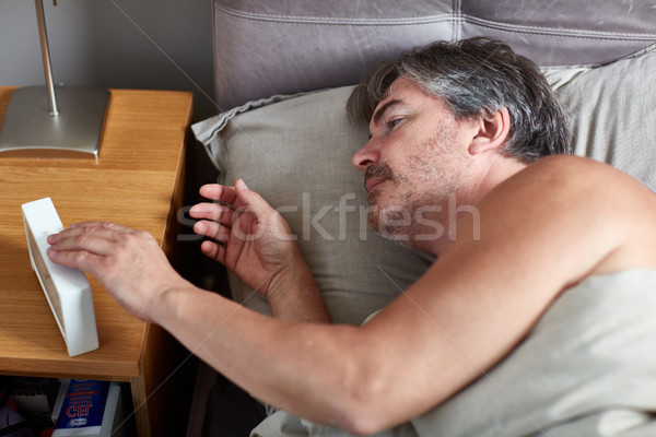 sleeping man Stock photo © Kurhan