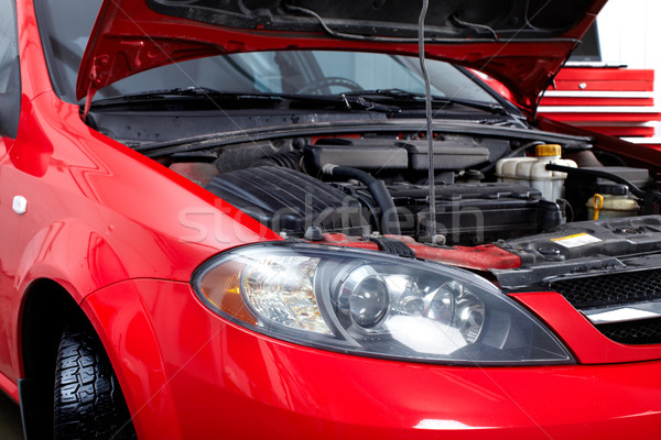 Automático serviço carro abrir reparar compras Foto stock © Kurhan