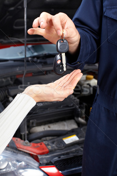 Auto mechanic Stock photo © Kurhan