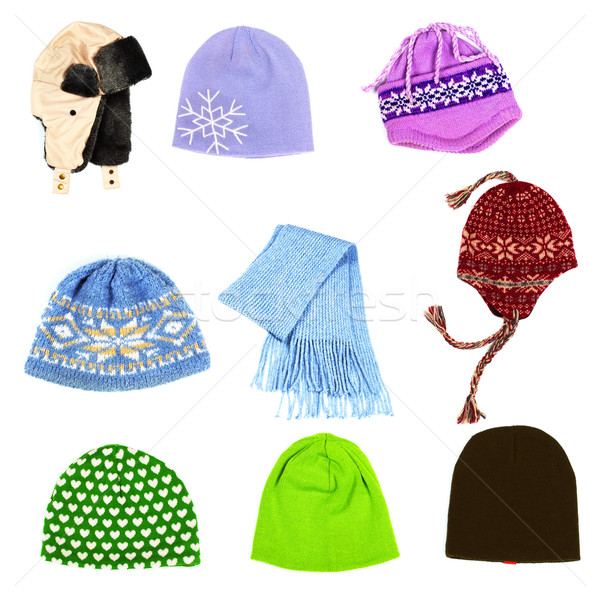 Set of hats. Stock photo © Kurhan