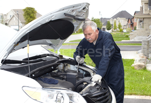 Car mechanic. Stock photo © Kurhan