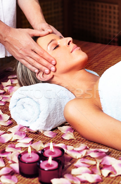 Spa massage. Stock photo © Kurhan