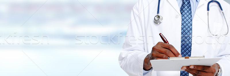Hands of medical doctor. Stock photo © Kurhan