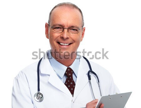 Mature medical doctor man. Stock photo © Kurhan