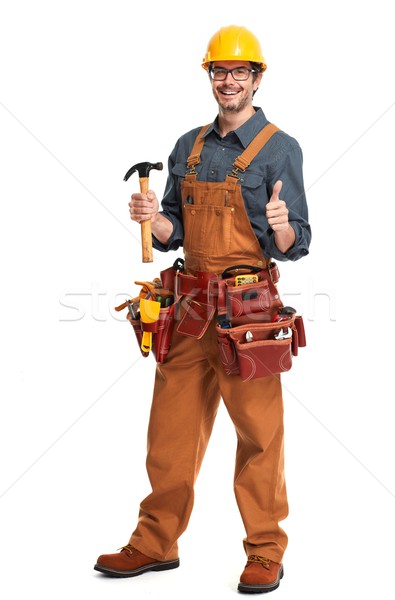 Construction worker. Stock photo © Kurhan