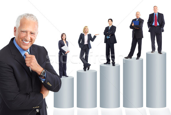  Business people team Stock photo © Kurhan