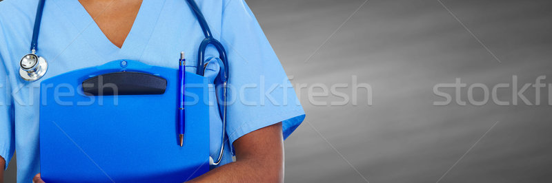 Mains médicaux médecin gris femme travaux [[stock_photo]] © Kurhan