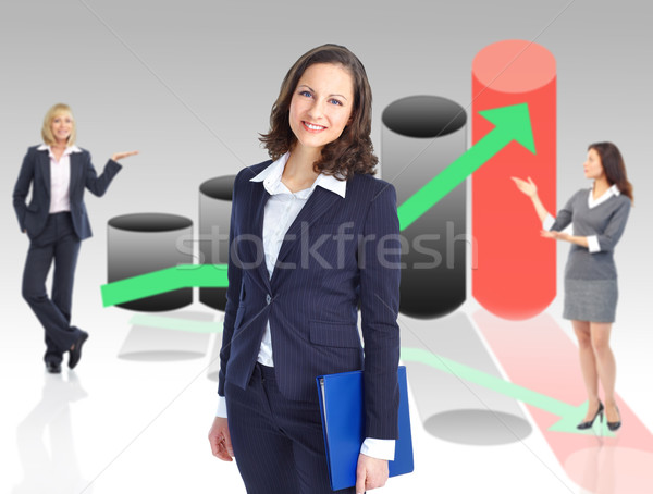  Business people team Stock photo © Kurhan
