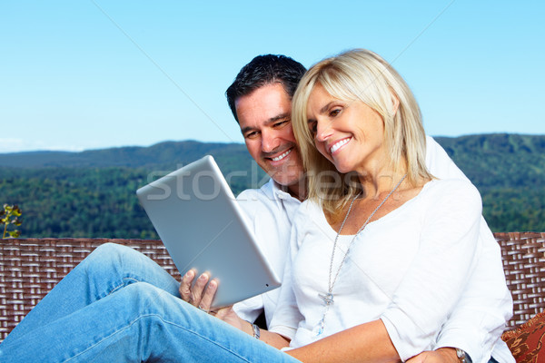 Stock photo: Happy couple.