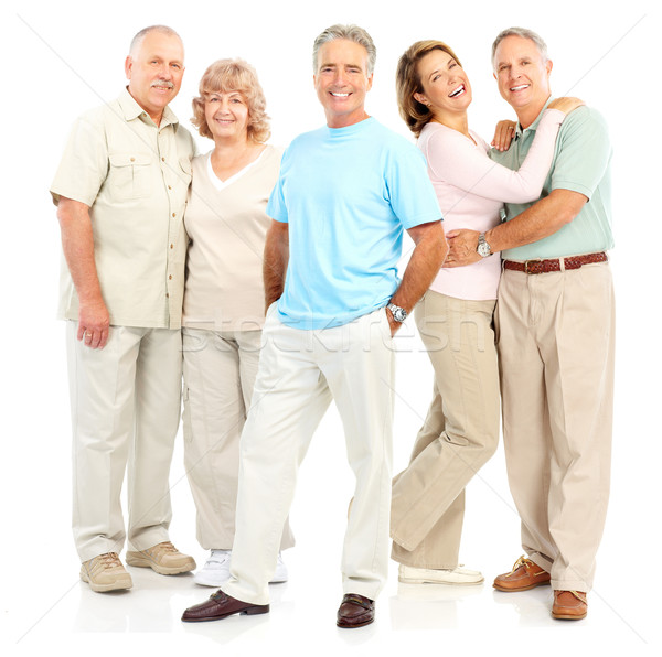 Elderly people Stock photo © Kurhan